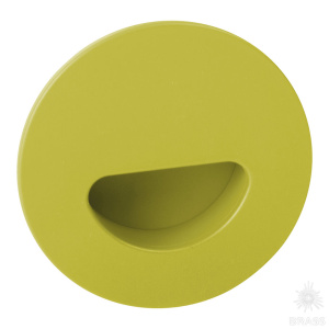 730VE Ручка врезная, зеленый