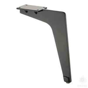 1330 0200 Aqua Gri Mat Опора мебельная Milano, серый 200 мм