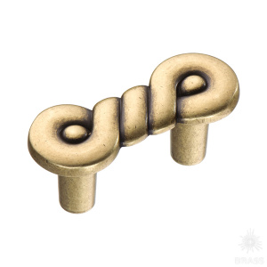 325032MP10 Ручка скоба современная классика, старая бронза 32 мм