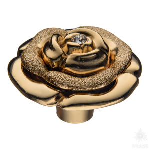 15.393.55 SWA 19 DIA  Ручка кнопка, глянцевое золото