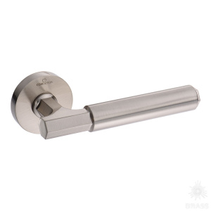 5126 010MP08 IRIS Ручка дверная, сатинированный никель (комплект 2 шт)