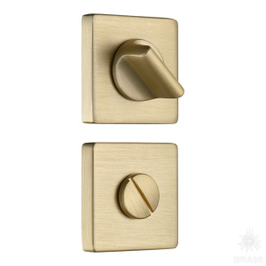 RO11W6 BB ROSET Накладка с поворотной кнопкой, матовое золото