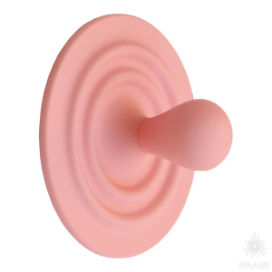 446025ST02 Ручка кнопка детская, розовый