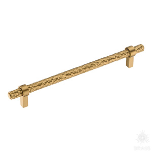 25235-011-T13-192 Ручка рейлинг, сатинированная латунь 192 мм