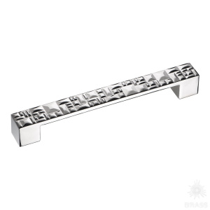 257192MP02 Ручка скоба, глянцевый хром 192 мм