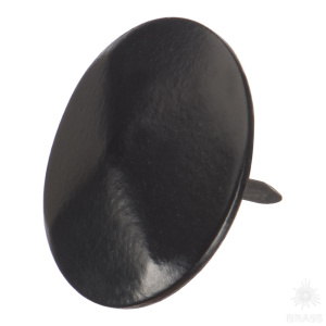 6126-14 Кнопка декоративная для мебели, чёрный