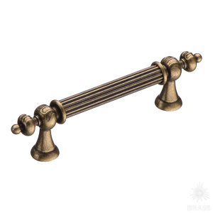 1670-40-96-053 Ручка рейлинг, старая бронза 96 мм