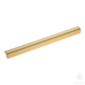 1054-416-Champagne Gold Ручка накладная, матовая латунь 416 мм