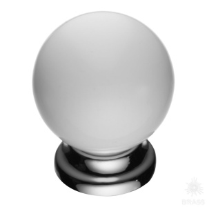 5102-402 Ручка кнопка, глянцевый хром