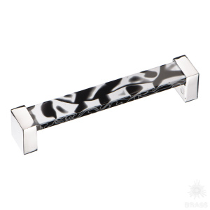 672NEX Ручка скоба, чёрный 128 мм