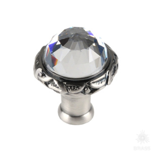 0Z5743.B00.71 Ручка кнопка с кристаллом Swarovski, никель