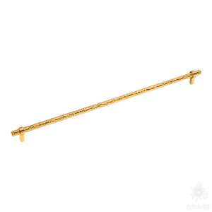 25235-003-T13-480 Ручка рейлинг, глянцевое золото 480 мм