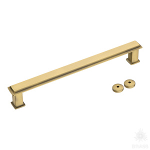 5104 300MP30 Ручка дверная, состаренная латунь (1 шт)