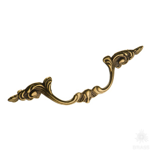 15.231.128.12 Ручка скоба, античная бронза 128 мм