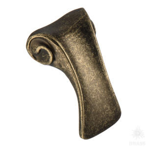 4380 0016 AVM Ручка кнопка современная классика, античная бронза 16 мм