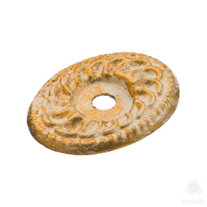 15.339.00.20 Подложка мебельная, слоновая кость с позолотой