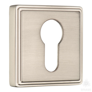 RO17Y NBM ROSET Накладка с цилиндрическим отверстием для ключа, матовый никель