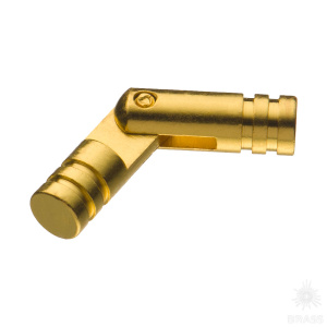 30.00.036-0 Мини-петля цилиндрическая скрытая, цвет латунь