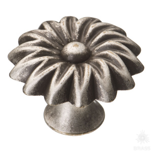 111-Silver Ручка кнопка, серебро