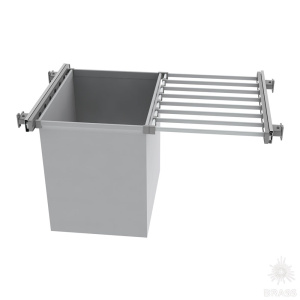 KP2121-Y4-N854-791P Корзина для белья выдвижная (в собранном виде)