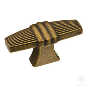 4255 0008 MVB Ручка кнопка современная классика, античная бронза