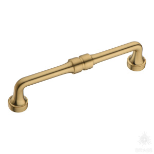 551-128-Champagne Gold Ручка скоба, матовая латунь 128 мм