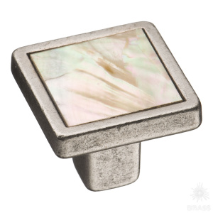 15.320.00 MP 05 16 Ручка кнопка, старое серебро 