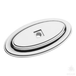 3042 0070 CR Подложка для мебельных ручек, глянцевый хром