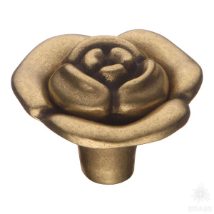 15.393.45.12 Ручка кнопка, античная бронза