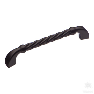 7581-810 Ручка скоба, чёрный 128 мм