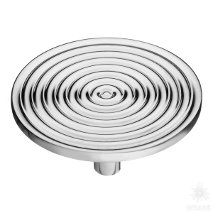 4134 002MP02 Ручка кнопка, глянцевый хром