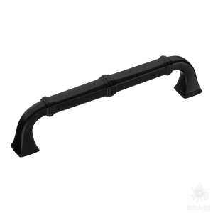 4224 0128 AL6 Ручка скоба, чёрный 128 мм