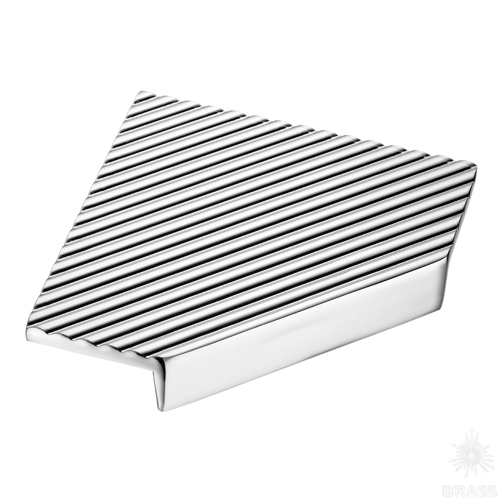 2075.064 Chrome Ручка кнопка, глянцевый хром 64 мм