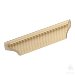 8610 0128 BB Ручка накладная, матовое золото 128 мм