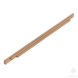 9429 0512 ELX8 Ручка накладная, брашированная бронза 512 мм