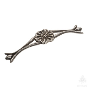 278-160-Silver Ручка скоба, серебро 160 мм