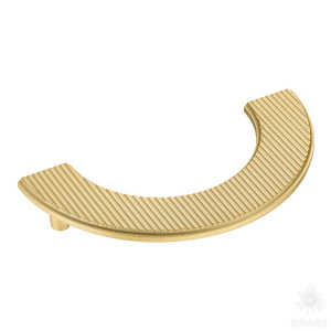 1197 128PC35 Ручка скоба, матовое золото 128 мм