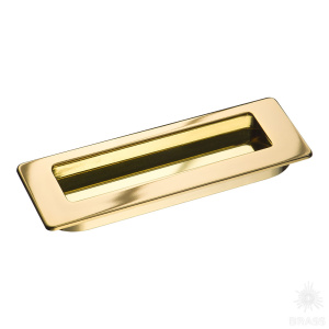 3701-100 Ручка врезная, глянцевое золото