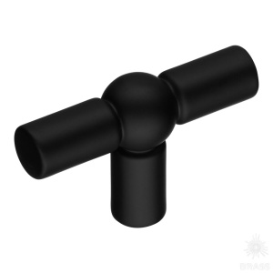 6860-032 Ручка кнопка, чёрный 