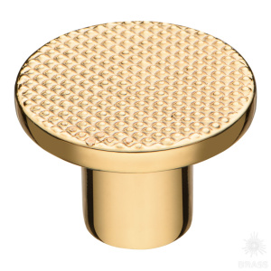 25-Gold Ручка кнопка, глянцевое золото