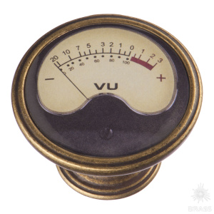 550BR80 Ручка кнопка — OLD METERS, старая бронза