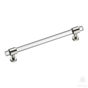 BU 020.160.07 Ручка рейлинг, глянцевый хром 160 мм