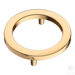 6220 Gold Ручка скоба, глянцевое золото 64 мм