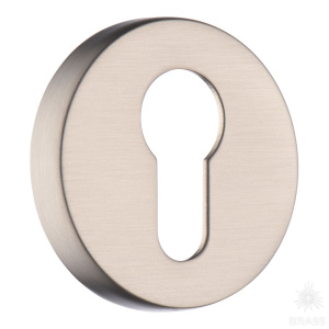 RO12Y NBM ROSET Накладка с цилиндрическим отверстием для ключа, матовый никель