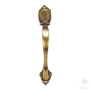 01.0040.A s/b TOP003  Ручка скоба классика, старая бронза 96 мм