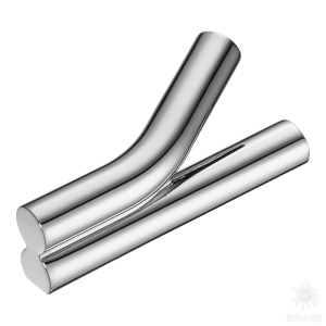 AT 103.32.07 left ATIPICA Ручка скоба, глянцевый хром 32 мм