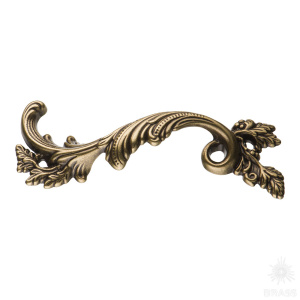 15.216.96.12 left Ручка скоба, античная бронза 96 мм