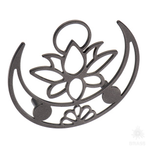 KKP-1022-B41-Soft Ручка скоба %22Лунный лотос%22, серый 64 мм