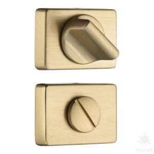 RO15W6 BB ROSET Накладка с поворотной кнопкой, матовое золото