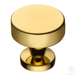 30-Gold Ручка кнопка, глянцевое золото